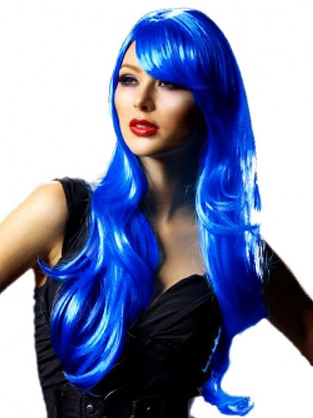 disfraz peluca azul latest trends
